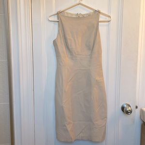 Robert Rodriguez, leather sheath dress, sleeveless size 0